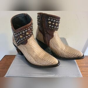 Old Gringo Minibelinda Cobra Ankle Boots Size 7.5